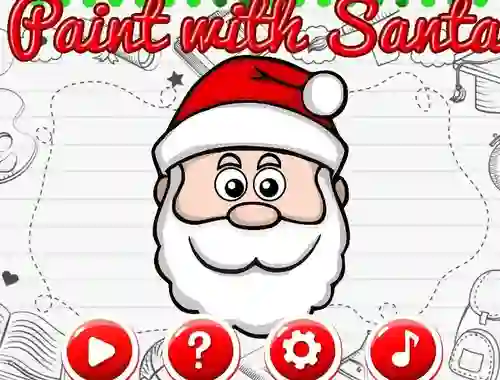 Hra Paint With Santa online