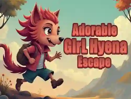 Hra Adorable Girl Hyena Escape online