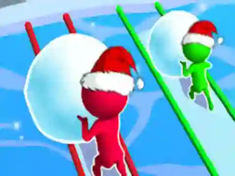 Hra Snow Race: Christmas Runner online