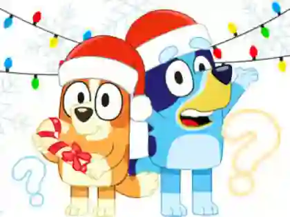 Hra Kids Quiz: Bluey Christmas Quiz online