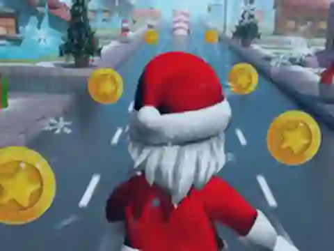 Hra Santa Roblox Running online