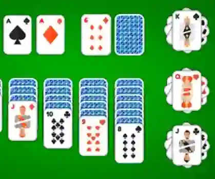 Hra Klondike Solitaire 4 Suits online