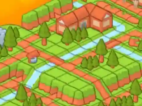 Hra God's Land: From Block to Island online