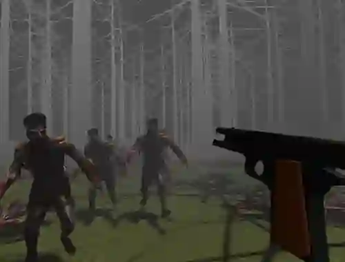 Hra Zombies in a Forest online