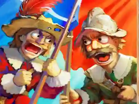 Hra Musketeers Gunpowder vs Steel online