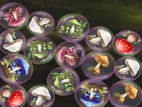 Hra Merge Mushrooms! online