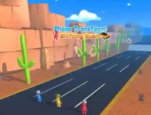 Hra Shape Transform: Shifting Rush online