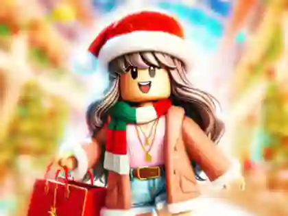 Hra Jigsaw Puzzle: Roblox Christmas Mall online