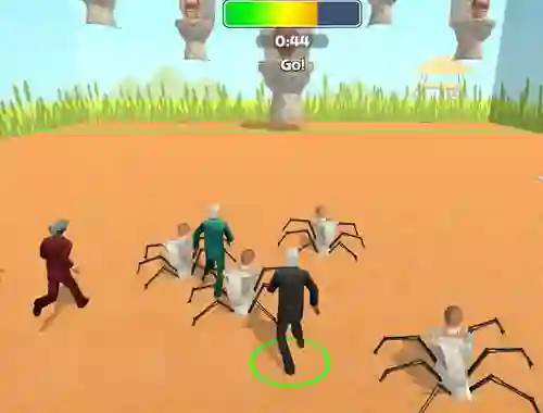 Hra Cameraman Vs Skibidi Survival online