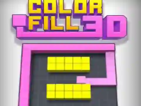 Hra Color Fill 3D online