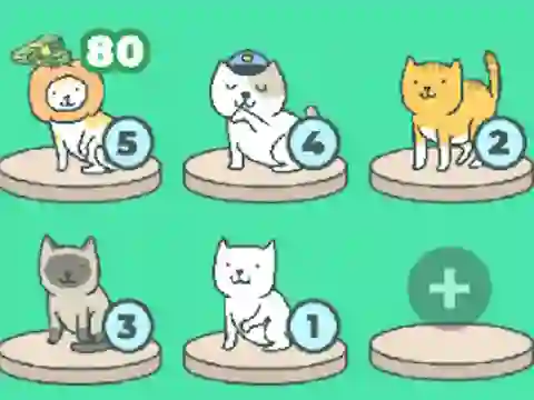 Hra Meow Merge online