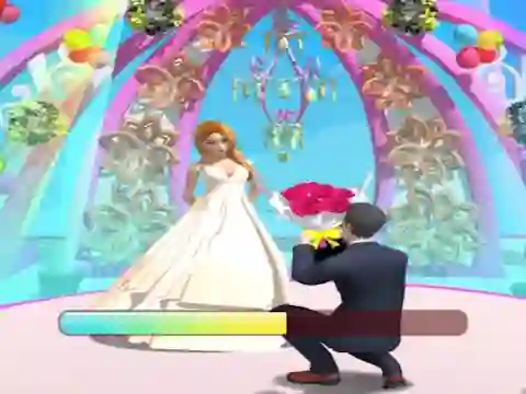Hra Bridge Race Wedding Master online