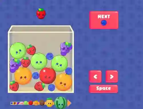 Hra Fruit Merge online