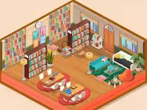 Hra Decor: My Library online