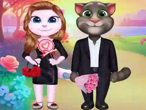 Hra Kitty Couple Lovely Valentine online