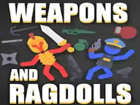 Hra Weapons and Ragdolls online
