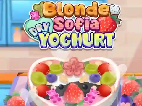 Hra Blonde Sofia: Dry Yoghurt online