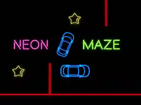 Hra Neon Car Maze online