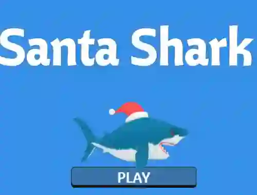 Hra Santa Shark online