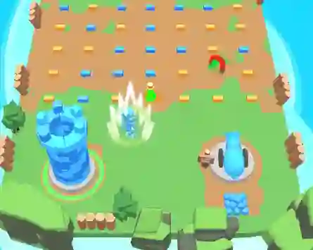 Hra Tower Clash: Collect Bricks online