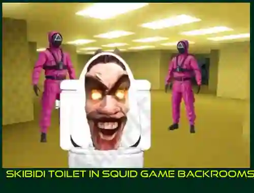 Hra Skibidi Toilet in Squid Game Backrooms online