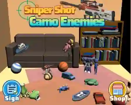 Hra Sniper Shot Camo Enemies online