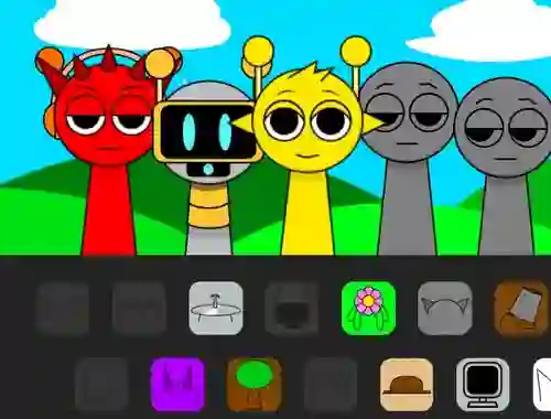 Hra Sprunki Incredibox Horror online