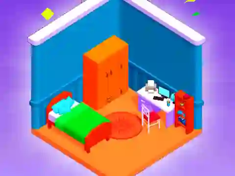 Hra Crazy Merge Room online