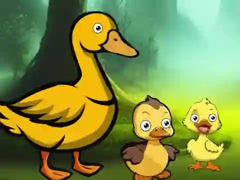 Hra Duck Family Reach Pond online