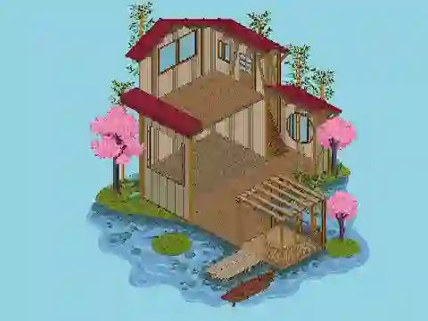 Hra Pixel House online