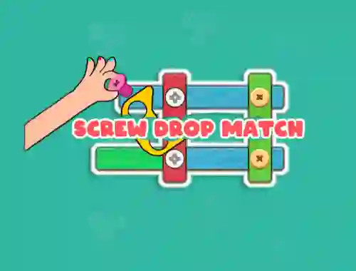 Hra Screw Drop Match online