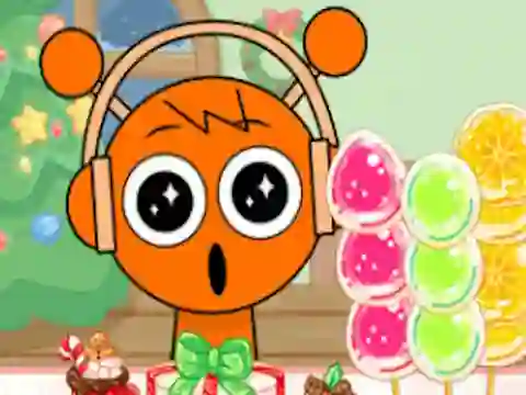 Hra Sprunki Mukbang Candy Fruit online