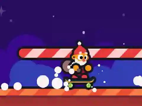 Hra Kickflip Santa online