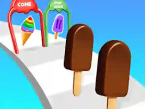Hra Ice Cream Stack Runner online