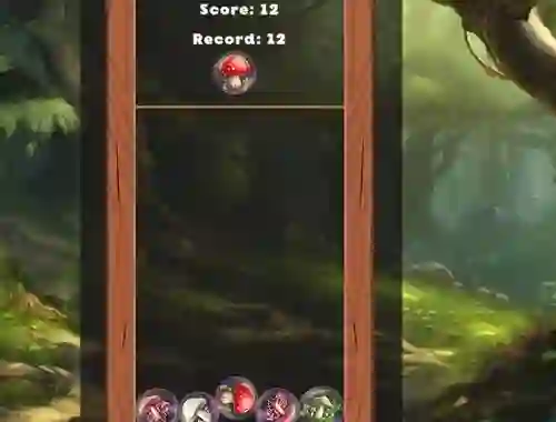 Hra Merge Mushrooms 2048! online