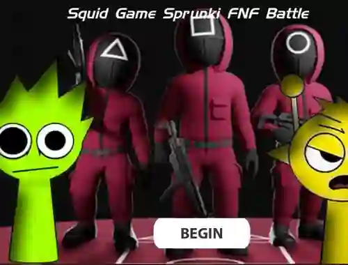 Hra Squid Game Sprunki Fnf Battle online