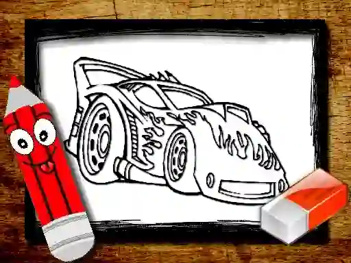 Hra Back To School Car Coloring Book online