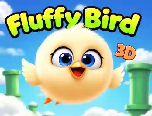 Hra Fluffy Bird 3D online
