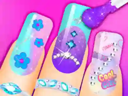 Hra Coloring Book: Nail Art online