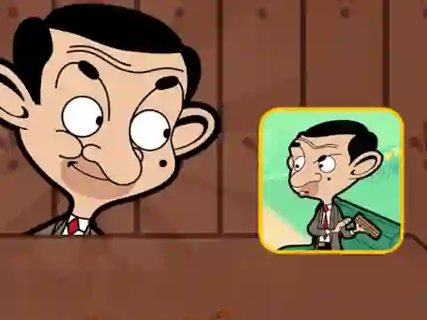 Hra Mr Bean Solve Puzzle online