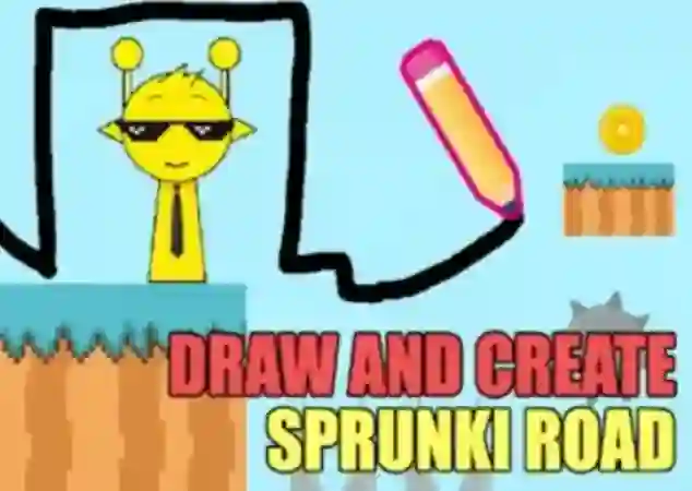 Hra Draw And Create Sprunki Road online