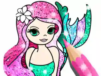 Hra Coloring Book: Little Mermaid online