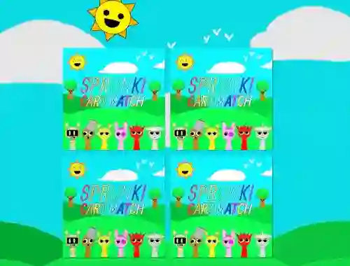 Hra Sprunki Memory Card Match online