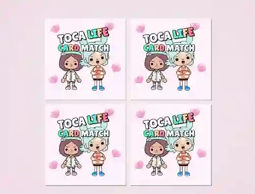 Hra Toca Life Memory Card Match online