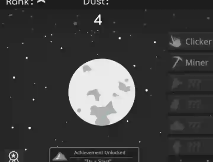 Hra Planet Clicker Dust Collector online