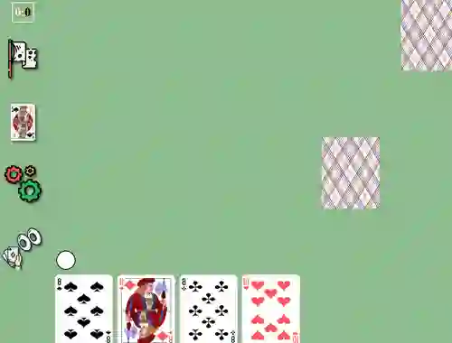 Hra Mau-mau - 101 Card Duel online