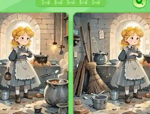 Hra Find The Differences: Cinderella online