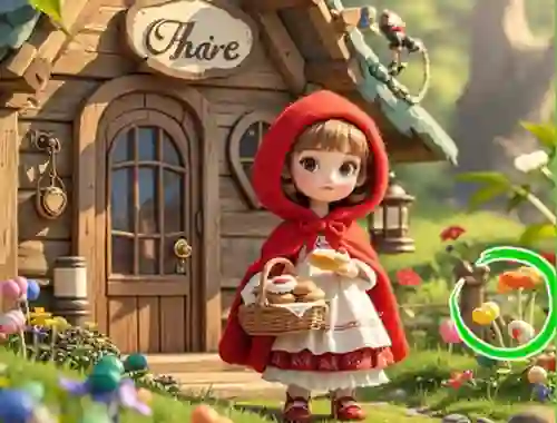 Hra Find The Differences: Granny Wolf online