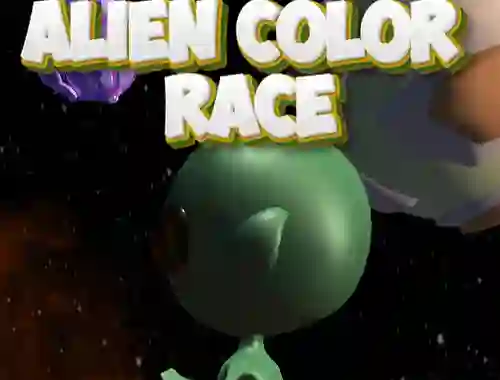 Hra Alien Color Race online