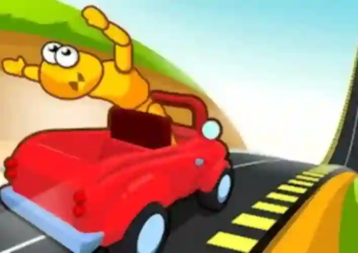 Hra Downhill Car Ride Crash Test online